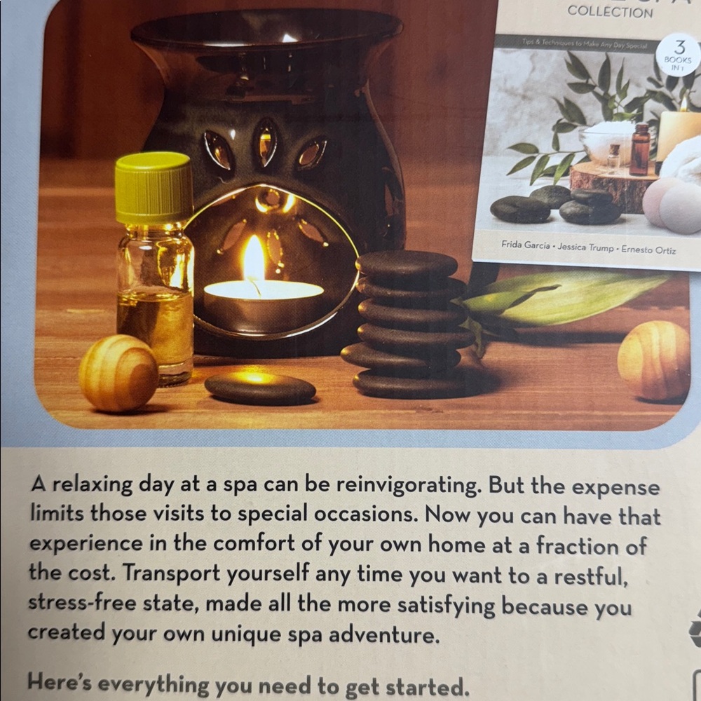 NIB Mud Puddle Home Spa book & kit. - Picture 2 of 5
